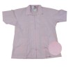 Filipina estampada cuadros rosa para caballero TALLA 36 (Mondo P)
