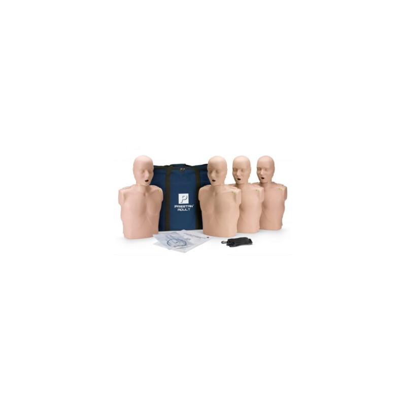 Maniquíes PRESTAN Adulto con monitor Paq. de 4 Piezas PP-AM-400M-MS (Prestan)