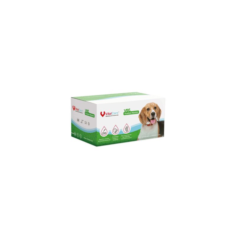 Prueba de AG Distemper Canino con 10 (VitalCare)