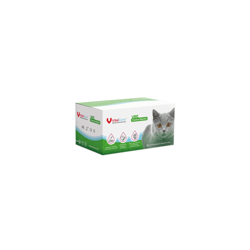 Prueba Felina de Leucemia Ag FeLV (VitalCare)