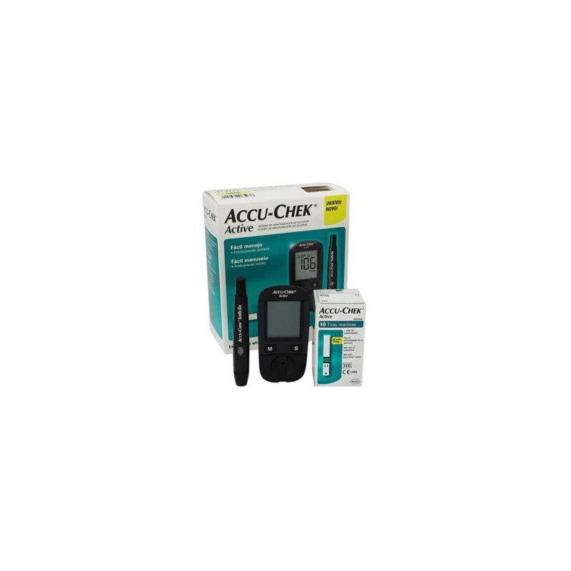 Accu-Chek Active Kit Infinity – Glucómetro (Roche Accuchek)