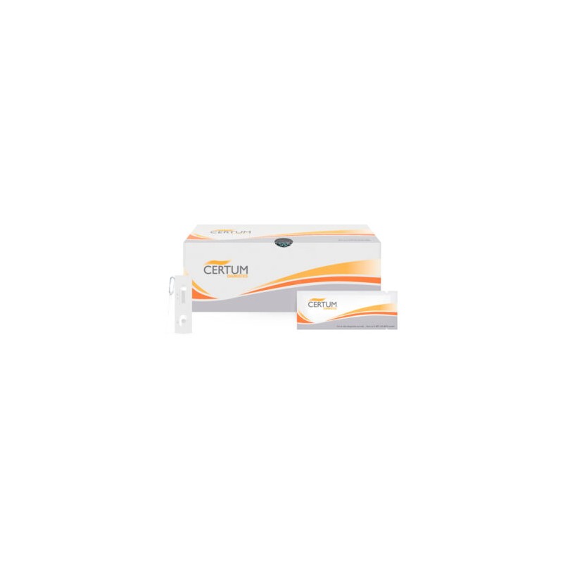 Prueba rápida Hemoglobina glicosilada HbA1c (Certum)