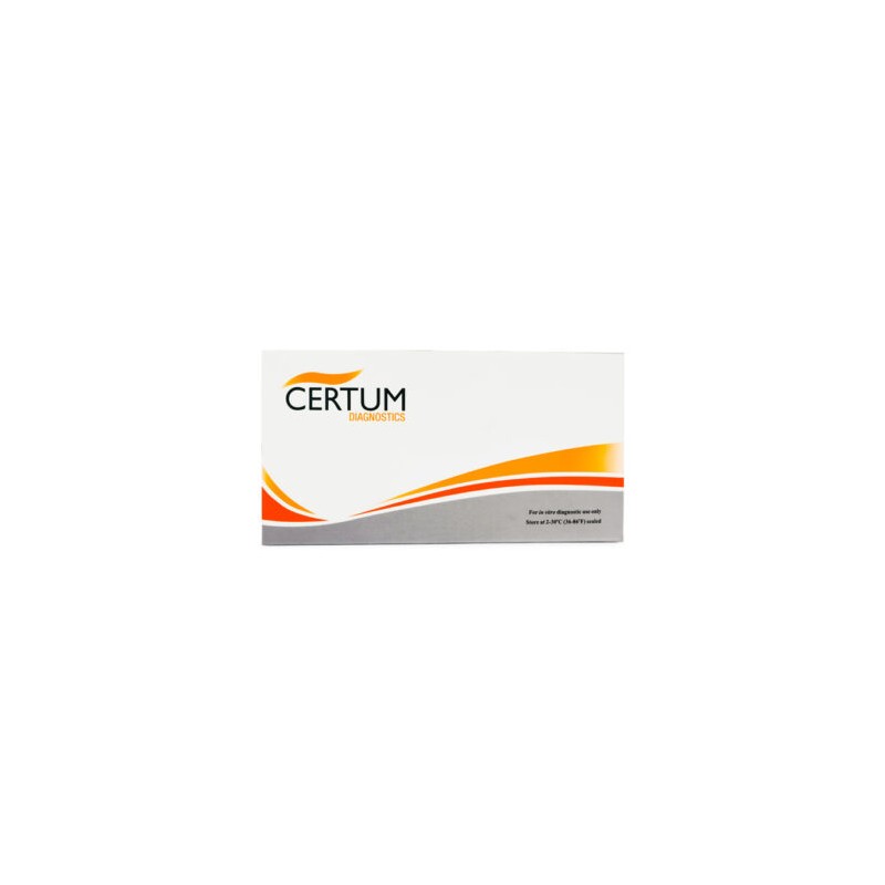 Prueba rápida para la detección de alcohol en saliva c/25 pruebas (Certum)