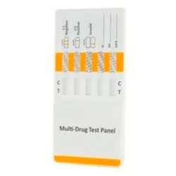 Prueba Toxicológica 5 Parámetros AMP, BZD, COC, MET, THC C/25 (Certum)