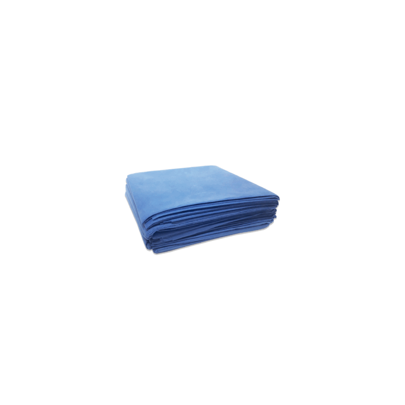 Sabana Desechable 90 x 190cms., SMS Azul, C/50 (Desechables)