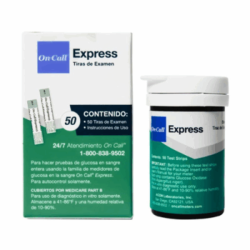Tiras de Glucosa On Call Express C/50 G135-10D (On Call)
