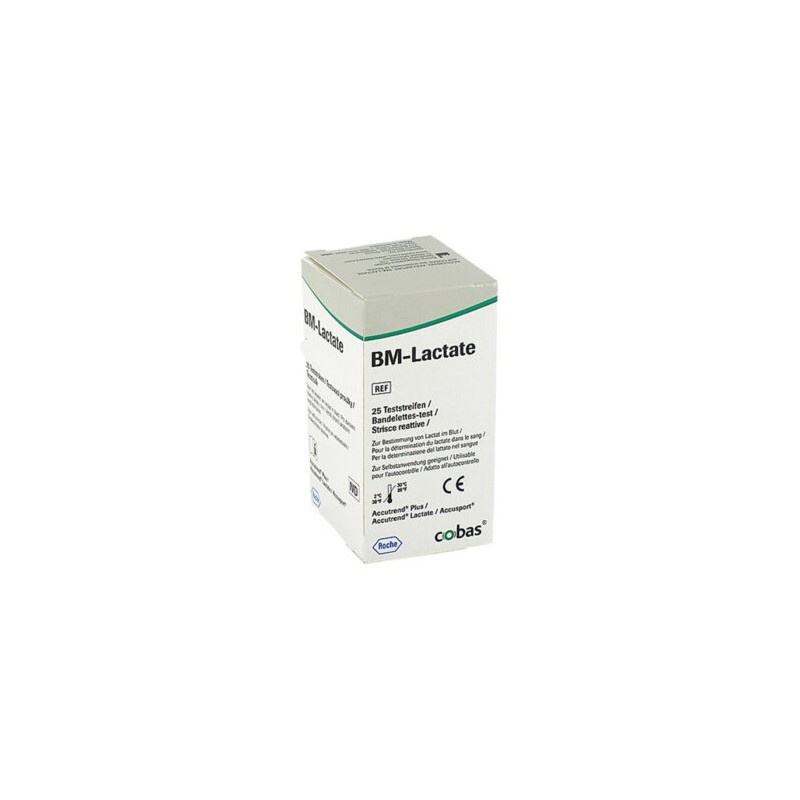 Accutrend® Lactato – 25 tiras (Roche)