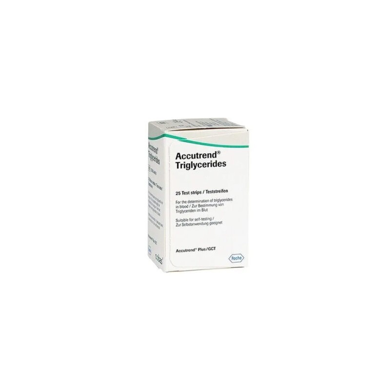 Accutrend® Triglicéridos – 25 tiras (Roche)