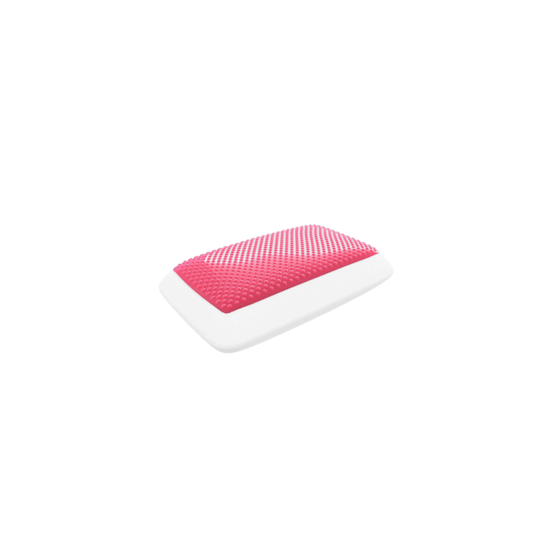 Almohada de Espuma y Gel Theragel, Color Rosa TRTM111 (Theramart)