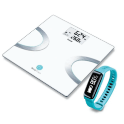 Báscula + Sensor de Actividad Bodyshapeb BODY-T Turquesa (Beurer)