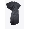Bata Desechable para paciente S/Mangas, Negra, C/10 (Desechables)