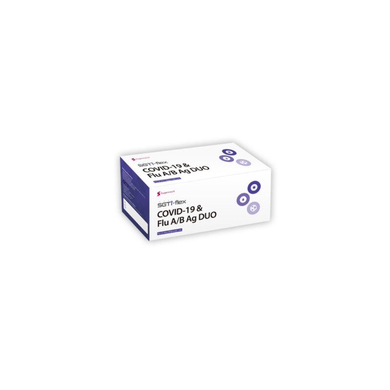 Detección rápida de COVID-19 & FLU A/B Duo Test (Sugentech)